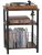 Tuohours Record Player Stand with Vinyl Record Storage Basket