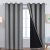 Yakamok 100% Blackout Curtains – Thermal Insulated Drapes