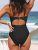 CUPSHE Women’s Plunge Cutout One Piece Swimsuit