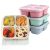 4-Pack Bento Snack Containers – Meal Prep Boxes