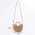 Mini Rattan Straw Crossbody Bag