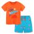 Toddler Boy Surfboard/Crab Tee & Shorts Set – Cotton