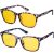 Guiqulai Polarized Night Driving Glasses – Anti-Glare Yellow