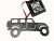 Rustic Metal Off-Road Jeep Christmas Ornament 2024