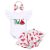 IMEKIS 2nd Birthday Outfit: Toddler Girl Melon Cake Smash Set