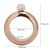 Crystal Lid Bracelet Hip Flask: Elegant Party Accessory