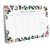 Undated Weekly Planner Notepad – Floral Desk Organizer