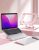 Vaydeer 360° Rotating Ergonomic Laptop Stand (Pink)