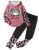 Kadoubiyoo Girls’ Leopard Hoodie & Legging Set (Size 7)