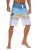 unitop Men’s Hawaiian Striped Board Trunks