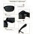 Rectangle Sunglasses for Women Square Frames Trendy Retro Vintage 90s