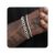 Pealicious Men’s Stainless Steel Silver Cuban Link Bracelet