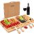 UTCG Bamboo Folding Charcuterie Board & Knife Set