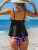CUPSHE Women’s Ruffled Tankini Set