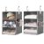 StorageWorks 6-Shelf Jumbo Closet Organizers – Gray