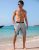 BOJIN Mens 9″ Quick Dry Swim Trunks – Stretch Shorts