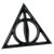 Harry Potter Deathly Hallows 3D Car Emblem – Black Chrome
