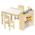 GDLF Kids Art Table & Chairs – Wooden Craft Desk
