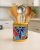 Enchanted Talavera Ceramic Utensil Holder – Marigold Yellow