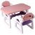 TinyGeeks Kids Table & Chairs – Safe Activity Set