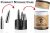 Whiskey Stone Gift Set – Stainless Steel with Revolver Base