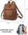 WYFJNX Women’s PU Leather Backpack Purse: Versatile Fashion Gift