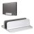 JARLINK Vertical Aluminum Laptop Stand (Silver)