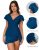 Blooming Jelly Women’s Tummy Control One Piece Swim Dress