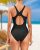Tempt Me Women’s Athletic Racerback One Piece Swimsuit