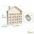 Sunlit Christmas Wooden Advent Calendar
