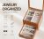 Vintage Style Wooden Jewelry Box: Elegant Organizer