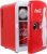 Coca-Cola Polar Bear 6-Can Portable Mini Fridge