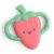 Itzy Ritzy Strawberry Baby Teether with Easy-Grab Handles