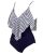 SUUKSESS Women’s Slimming Ruffle One Piece Swimsuit