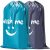 HOMEST XL Travel Laundry Bags (2-Pack) – Holds 4 Loads