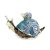 Hand-Painted Snail Trinket Box – Jewelry & Decor