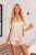 Ekouaer Champagne Satin Pajamas Set: Elegant Loungewear Gift