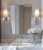 ANDY STAR Chrome Bathroom Mirror – Asymmetrical 22×30″