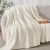 Ultra Soft Fleece Blanket Queen – Plush Shaggy Waffle Throw