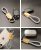 RONGBOER Handmade Leather Keychain: Stylish Key Accessory