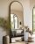 BEVERDY 18″x58″ Black Arched Full Length Mirror