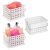 iDesign White Plastic Shower Caddy – 3 Pack