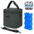 Mancro Insulated Breastmilk Cooler Bag – 6 Bottle Capacity + Ice Pack