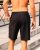 SILKWORLD Men’s 9″ Swim Trunks – Compression Liner