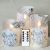 Wondise Glass Flameless Candles with Remote & Timer (Set of 3)