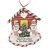 Personalized 2024 New Home Christmas Ornament for Couples