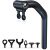 LC-HZLJ Dual-Head Massage Gun with Extension Handle