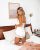 CHYRII White Silk Pajamas Set: Sexy Two-Piece Nightwear Gift