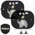 Universal Car Sun Shades (2-Pack) for Baby & Pet – Animal Motifs