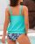 Yonique Floral Printed Tankini Swimsuit Set